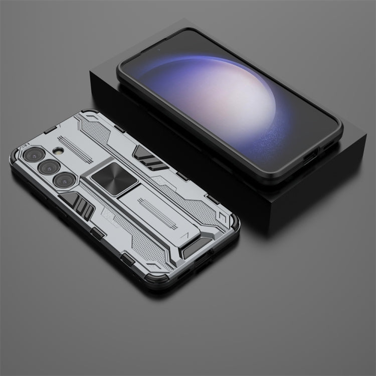 Samsung Galaxy S24 5G Supersonic Armor PC Hybrid TPU Phone case showcasing its stylish design and durable materials.